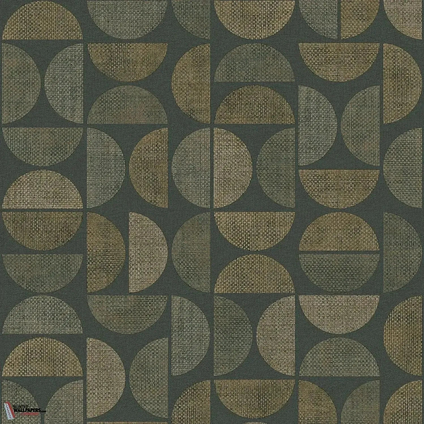Dualis wallpaper-Casamance-Vert Foret-Roll-Selected-Wallpapers-Interiors