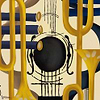 Duet wallpaper-Mind the Gap-Yellow-Roll-Selected Wallpapers-Interiors