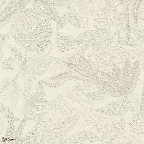 Éclosion Tapete-Arte-Ivory-Meter (M1)-Selected Wallpapers-Interiors