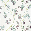 Edo Bloom wallpaper-Anna French-Lavender on pearl-Roll-Selected Wallpapers-Interiors
