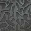 Erosion wallpaper-Casamance-Carbone-Meter (M1)-Selected Wallpapers-Interiors
