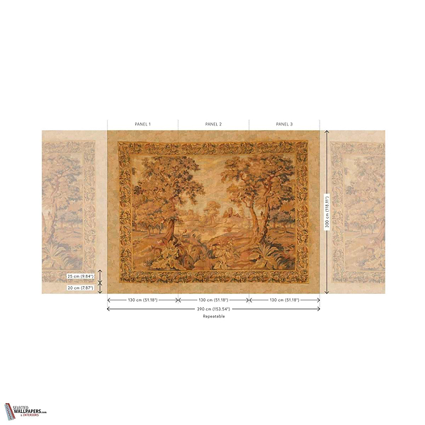 Escapade wallpaper-Arte-Selected Wallpapers-Interiors