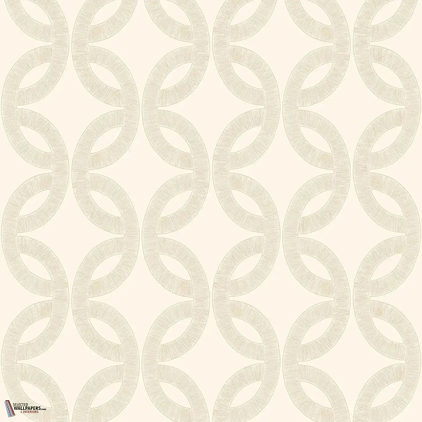 Etienne wallpaper-Casamance-Ivoire/Dore-Roll-Selected Wallpapers-Interiors