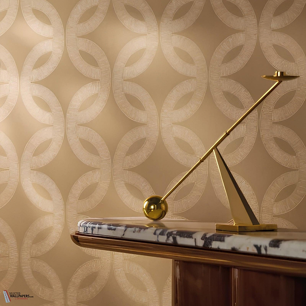 Etienne wallpaper-Casamance-Selected Wallpapers-Interiors