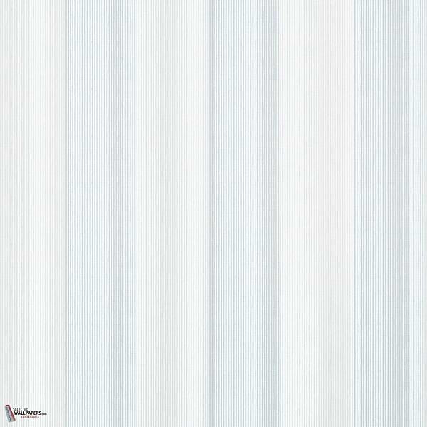 Evan Stripe wallpaper-Thibaut-Powder Blue-Roll-Selected-Wallpapers-Interiors