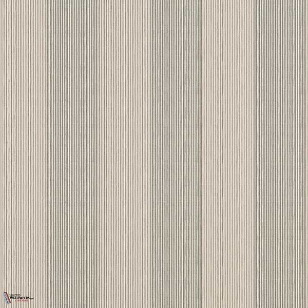 Evan Stripe wallpaper-Thibaut-Charcoal-Roll-Selected-Wallpapers-Interiors