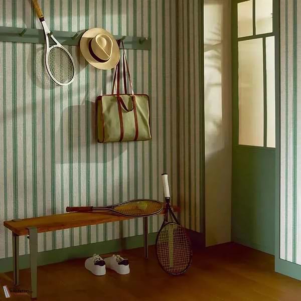 Evros wallpaper-Pierre Frey-Selected Wallpapers-Interiors