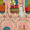 Fancy Trip-wallpaper-Mind the Gap-Dusty Pink-Roll-WP20777-Selected Wallpapers