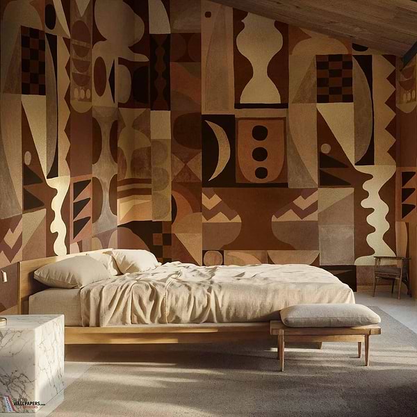 Fauvism wallpaper-Coordonne-Selected Wallpapers-Interiors