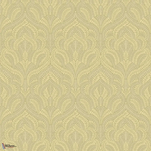Felix wallpaper-Casamance-Amande/Nacre-Roll-Selected Wallpapers-Interiors