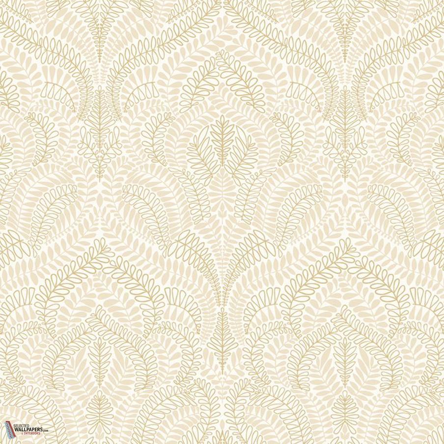 Felix wallpaper-Casamance-Ivoire/Dore-Roll-Selected Wallpapers-Interiors