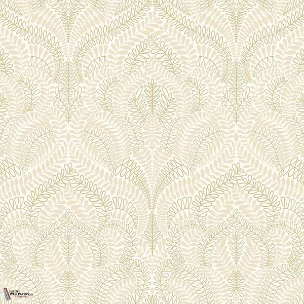 Felix wallpaper-Casamance-Ivoire/Dore-Roll-Selected Wallpapers-Interiors