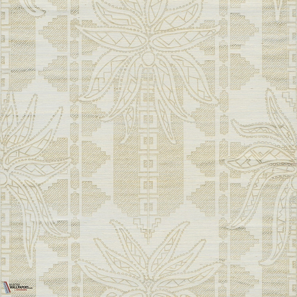 Fenua wallpaper-Arte-Silver Ivory-Meter (M1)-Selected-Wallpapers-Interiors