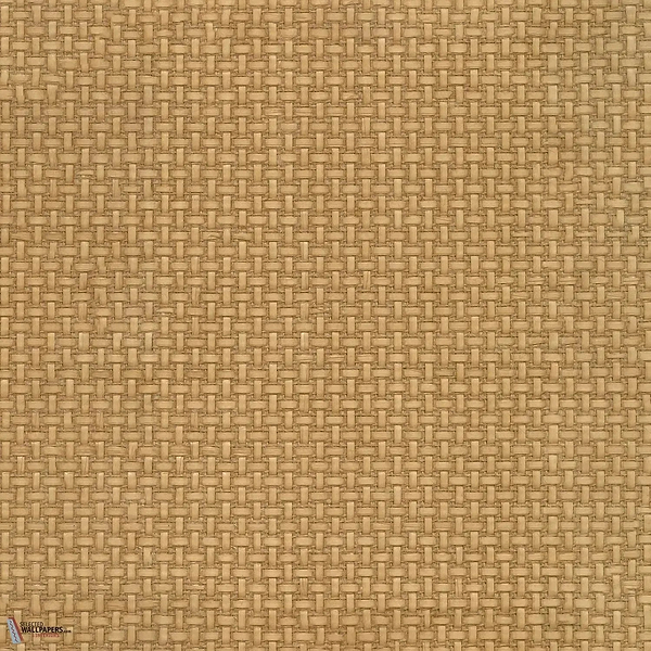 Fibrosa wallpaper-Casamance-Ambre-Meter (M1)-Selected Wallpapers-Interiors
