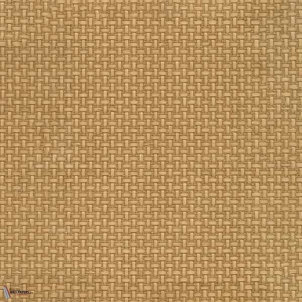 Fibrosa wallpaper-Casamance-Ambre-Meter (M1)-Selected Wallpapers-Interiors
