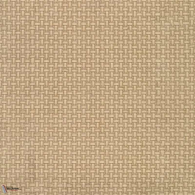Fibrosa wallpaper-Casamance-Praline-Meter (M1)-Selected Wallpapers-Interiors