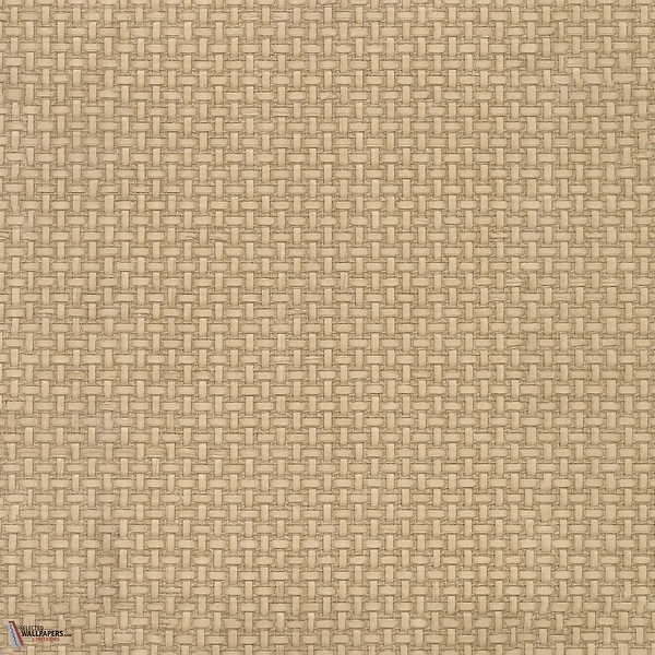 Fibrosa wallpaper-Casamance-Praline-Meter (M1)-Selected Wallpapers-Interiors