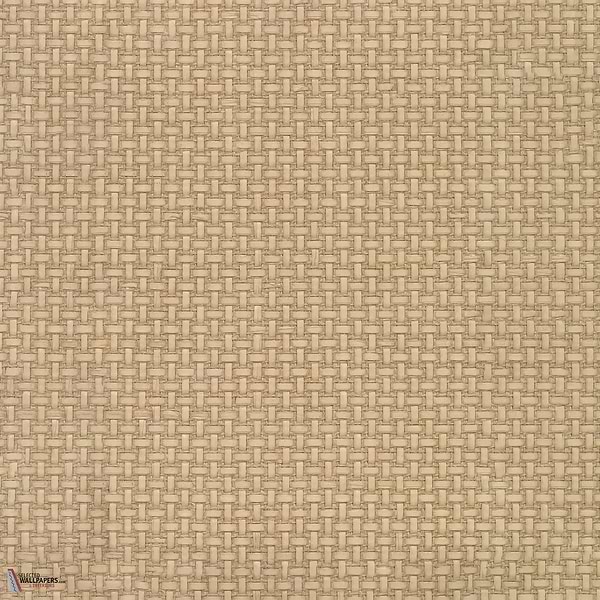 Fibrosa wallpaper-Casamance-Praline-Meter (M1)-Selected Wallpapers-Interiors