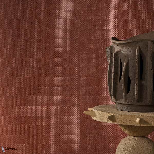 Fibrosa wallpaper-Casamance-Selected Wallpapers-Interiors