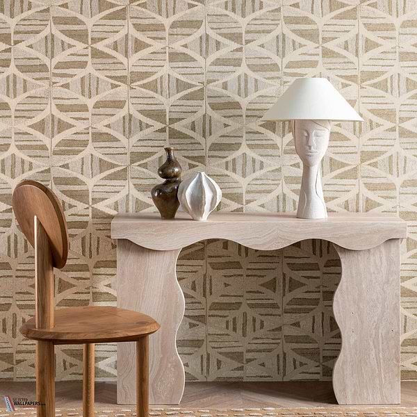 Filandra wallpaper-Casamance-Selected Wallpapers-Interiors