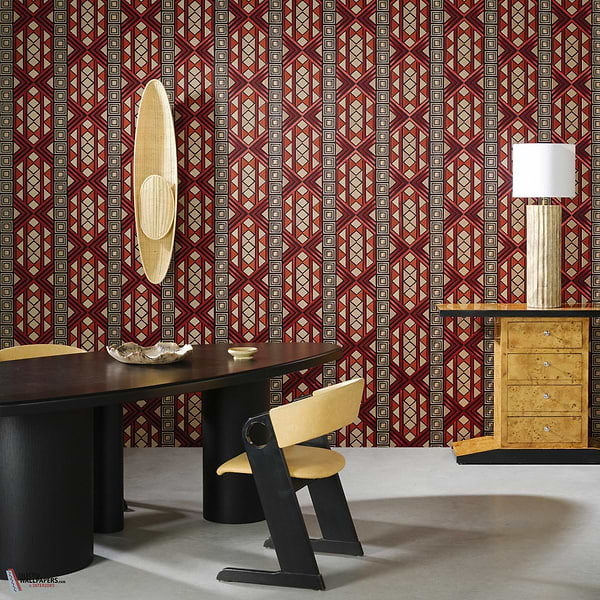 Filigrana wallpaper-Arte-Selected Wallpapers-Interiors
