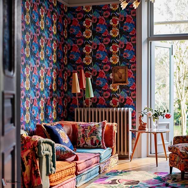 Fiori in Fiore-Mind the Gap-wallpaper-Selected-Wallpapers-Interiors