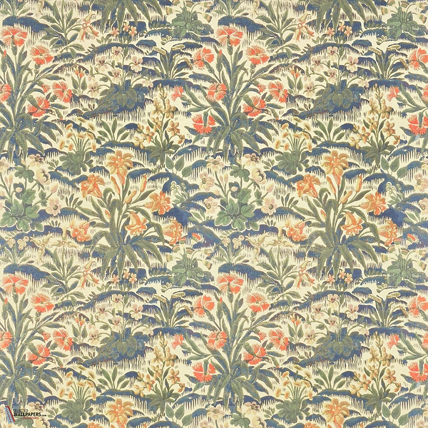 Fleurs de Guise wallpaper-Pierre Frey-Verdure-Meter (M1)-Selected Wallpapers-Interiors