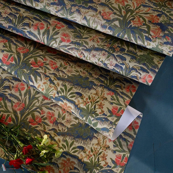 Fleurs de Guise wallpaper-Pierre Frey-Selected Wallpapers-Interiors