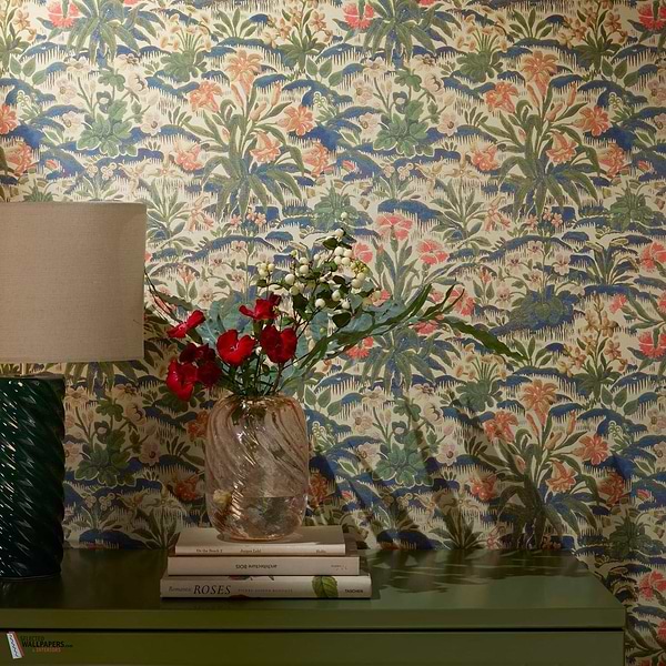 Fleurs de Guise wallpaper-Pierre Frey-Selected Wallpapers-Interiors