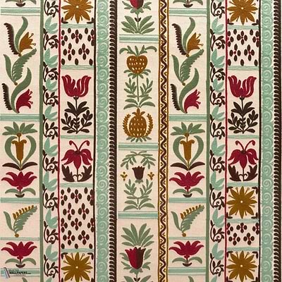 Fleurs de Lumiere Tapete-Pierre Frey-Lagon-Rolle-Selected Wallpapers-Interiors