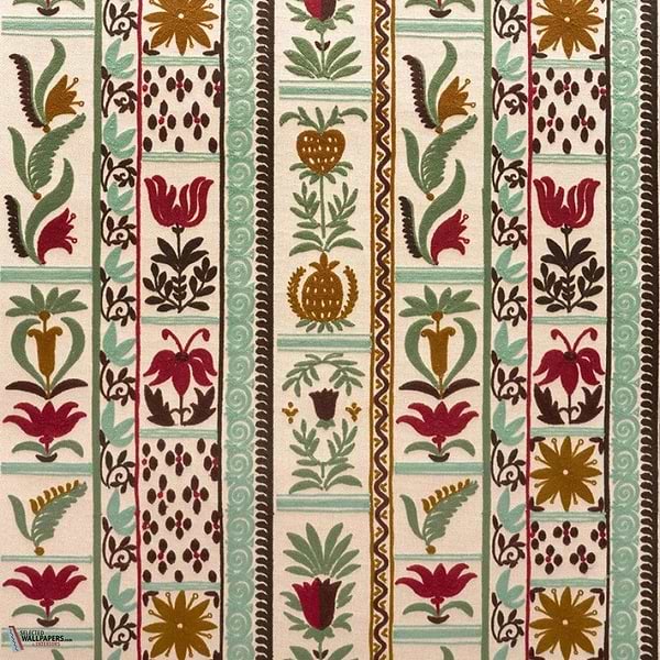 Fleurs de Lumiere Tapete-Pierre Frey-Lagon-Rolle-Selected Wallpapers-Interiors