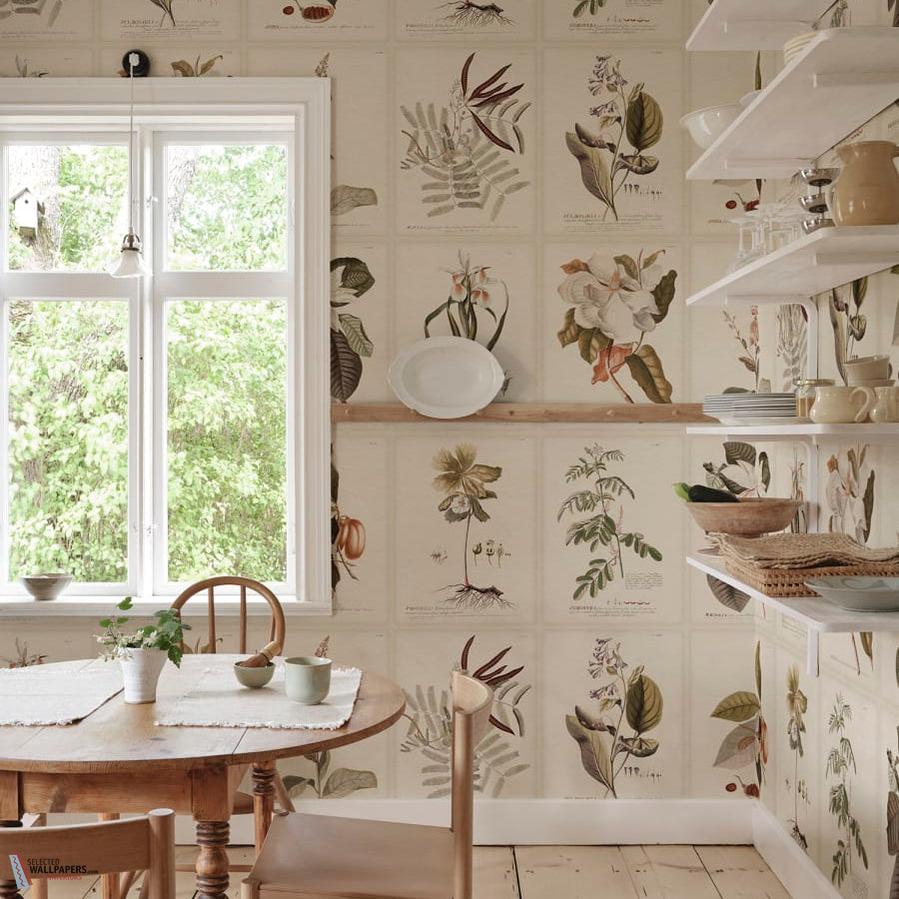 Flora Tapete-Sandberg-Selected Wallpapers-Interiors