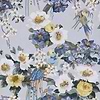 Floral Serenade Tapete-1838 wallcoverings-Sky-Rolle-Selected Wallpapers-Interiors