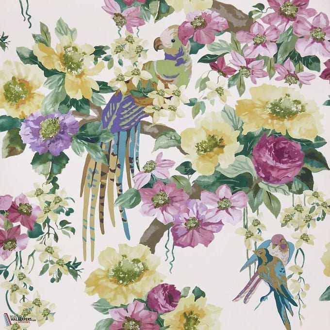 Floral Serenade Tapete-1838 wallcoverings-Summer-Rolle-Selected Wallpapers-Interiors