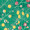 Fruit-wallpaper-Morris & Co-Tangled Green-Roll-Selected-Wallpapers-Interiors