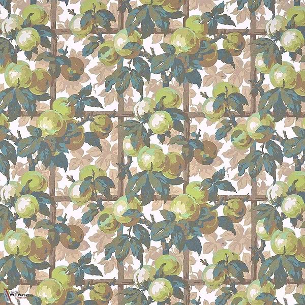 Galla wallpaper-Pierre Frey-Vert Pomme-Meter (M1)-Selected-Wallpapers-Interiors