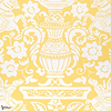 Galway Tapete-Thibaut-Yellow-Rolle-Selected Wallpapers-Interiors