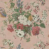 Garden Club wallpaper-Anna French-Apricot and slate-Roll-Selected Wallpapers-Interiors