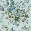 Garden Club wallpaper-Anna French-Blue-Roll-Selected Wallpapers-Interiors