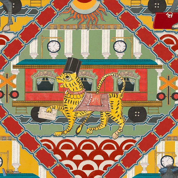 Gare du Nord-behang-Mind the Gap-Lemon-Rol-WP20773-Selected Wallpapers