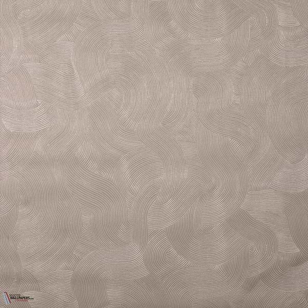Gemmae wallpaper-Casamance-Beige/Nacre-Roll-Selected Wallpapers-Interiors