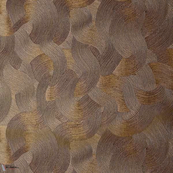 Gemmae wallpaper-Casamance-Dore Fonce-Roll-Selected Wallpapers-Interiors