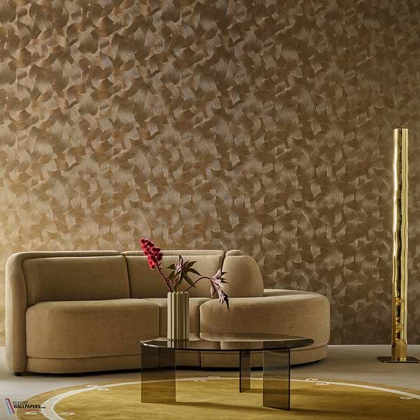 Gemmae wallpaper-Casamance-Selected Wallpapers-Interiors