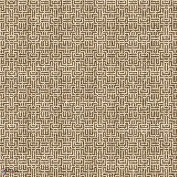 Geometricum wallpaper-Coordonne-Cocoa-Roll-Selected Wallpapers-Interiors