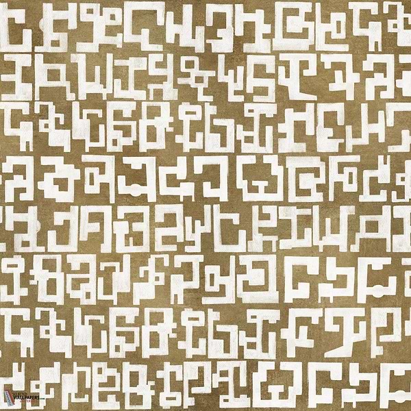 Gestural wallpaper-Coordonne-Gold-Metallics-M2-Selected Wallpapers-Interiors