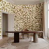 Gestural wallpaper-Coordonne-Selected Wallpapers-Interiors