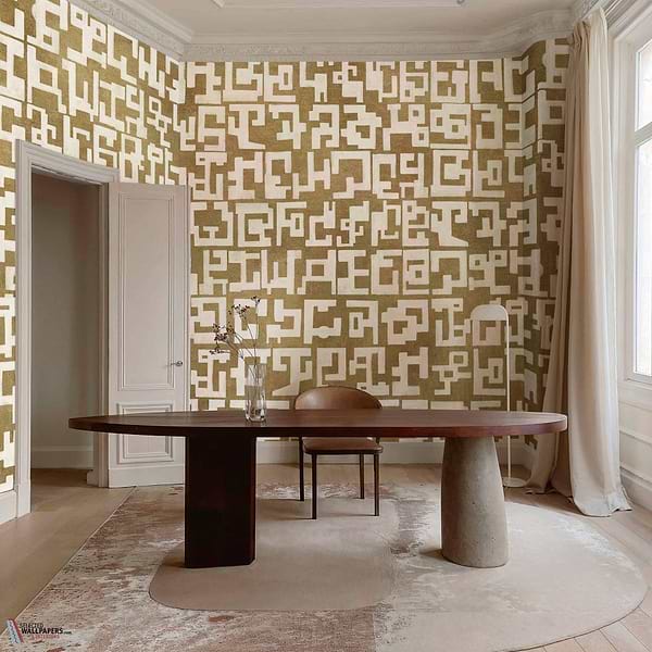Gestural wallpaper-Coordonne-Selected Wallpapers-Interiors