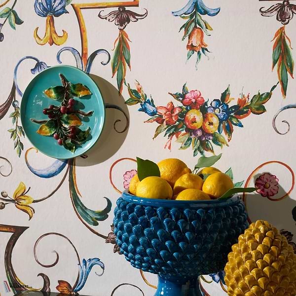 Giardino wallpaper-Pierre Frey-Selected Wallpapers-Interiors