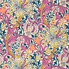 Golden Lily-wallpaper-Morris & Co-Pink Fizz-Roll-Selected-Wallpapers-Interiors