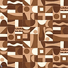 Gourna-wallpaper-Casamance-Terracotta/Cuivre-Roll-76182956-Selected Wallpapers